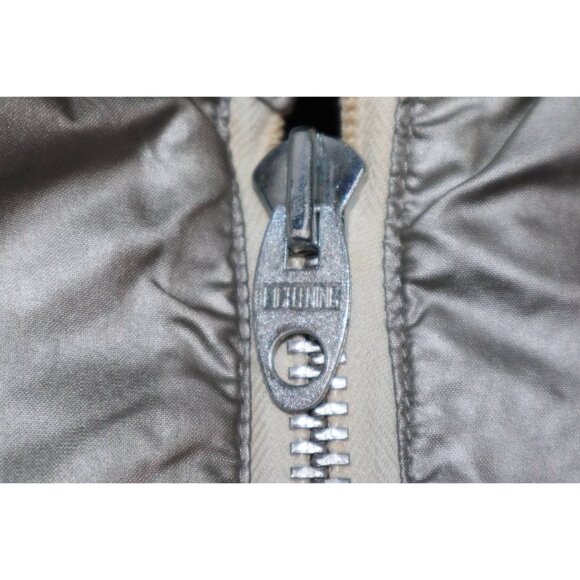 Vintage 90s Corvette Bomber Jacket Women’s S Silver Comda Sportswear Satin - Picture 7 of 11